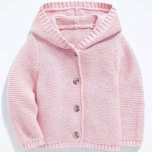 Old Navy Hooded Button-Front Cardigan Sweater